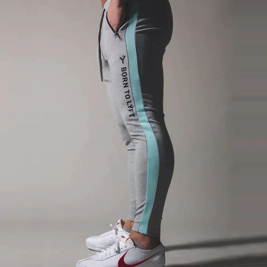 Men's Casual Colorblock Sports Trousers