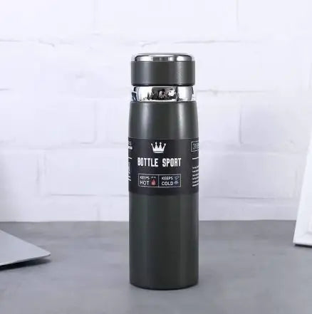 Outdoor Stainless Steel Vacuum Flask with Rope
