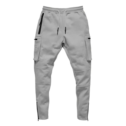 Men's Casual Fitness Zipper Sports Trousers New Style