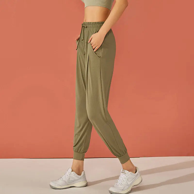 High-Waisted Quick-Dry Women's Yoga and Fitness Pants