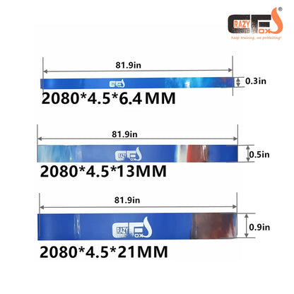 Latex resistance band sports elastic band Pilates fitness equipment sports strength pull-up auxiliary belt