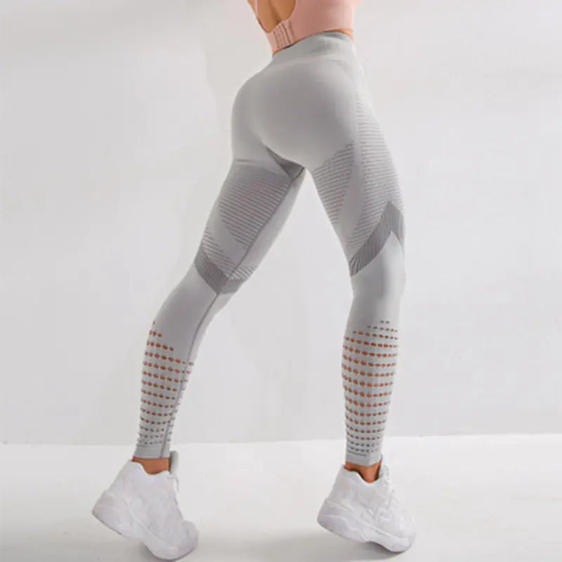 High-Waisted Quick-Dry Yoga Pants for Fitness