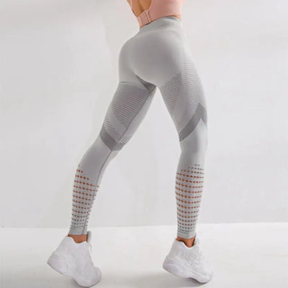 High-Waisted Quick-Dry Yoga Pants for Fitness