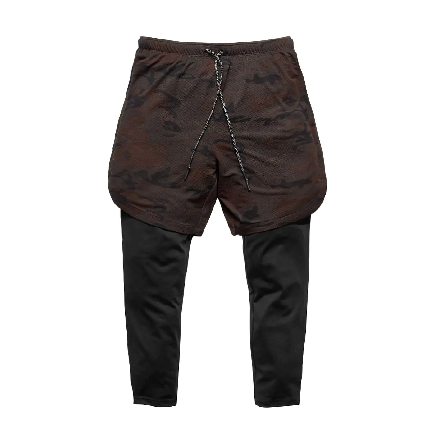 Double Layer Quick-Dry Fitness Shorts