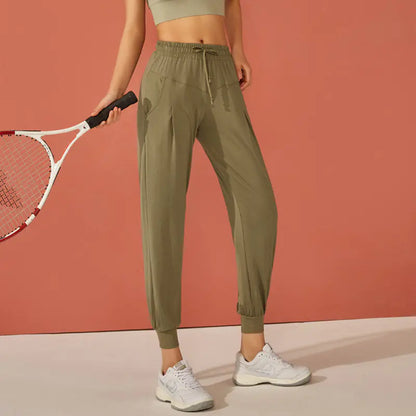 High-Waisted Quick-Dry Women's Yoga and Fitness Pants