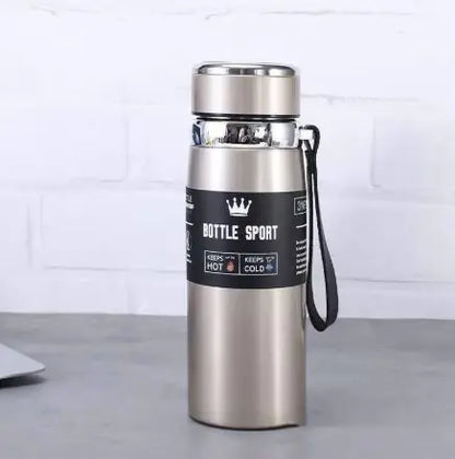 Outdoor Stainless Steel Vacuum Flask with Rope