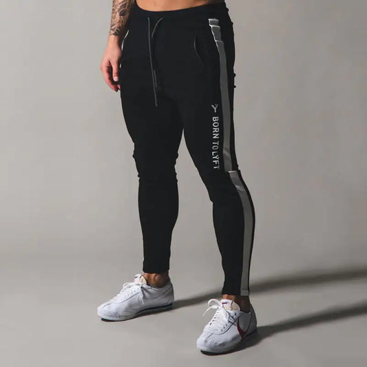 Men's Casual Colorblock Sports Trousers