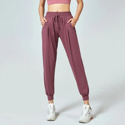 High-Waisted Quick-Dry Women's Yoga and Fitness Pants