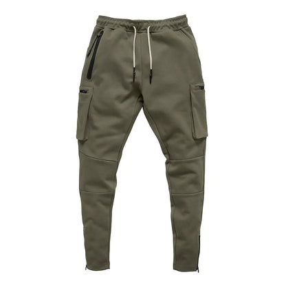 Men's Casual Fitness Zipper Sports Trousers New Style