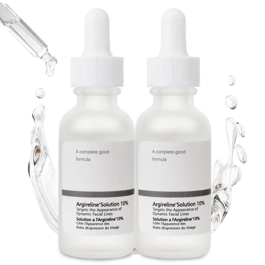Argireline Serum With Hyaluronic Acid For Fine Lines Anti Aging Argireline Solution 10 Percent For Dark Spot 2 PCS Anti Wrinkles Multi Peptide Serum For Face Eye Neck.