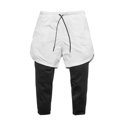 Double Layer Quick-Dry Fitness Shorts